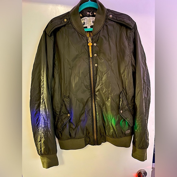 Diesel Co quilted bomber jacket - Picture 1 of 5